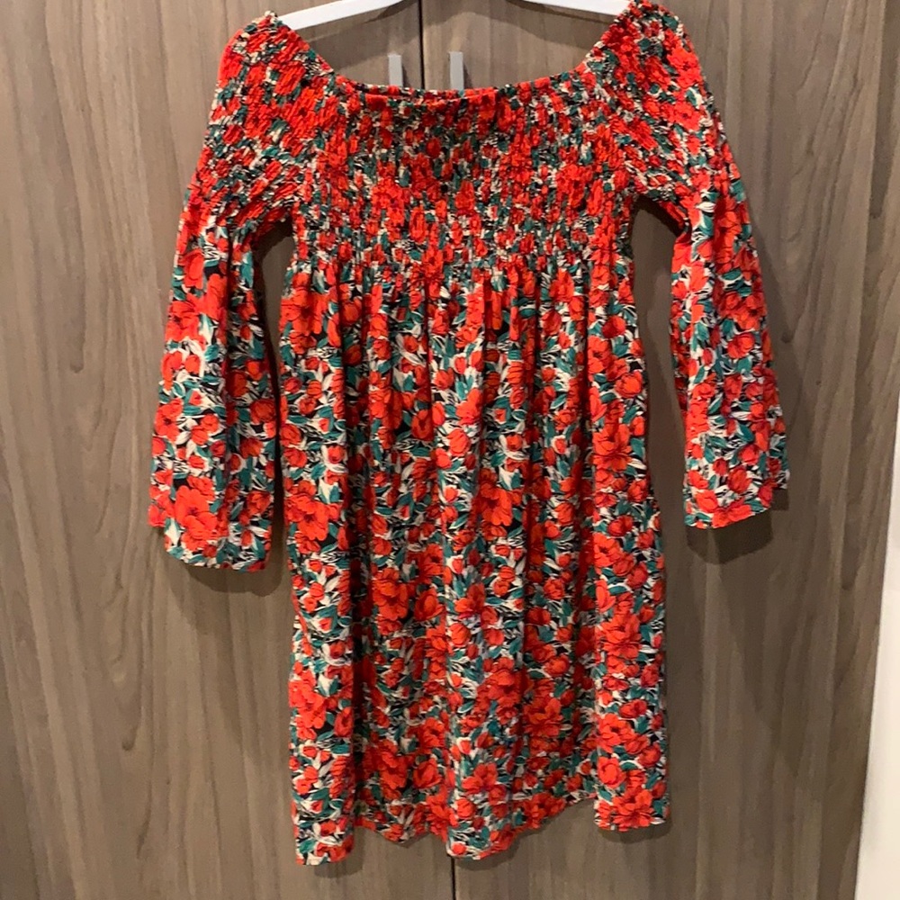 Off the shoulder dress
